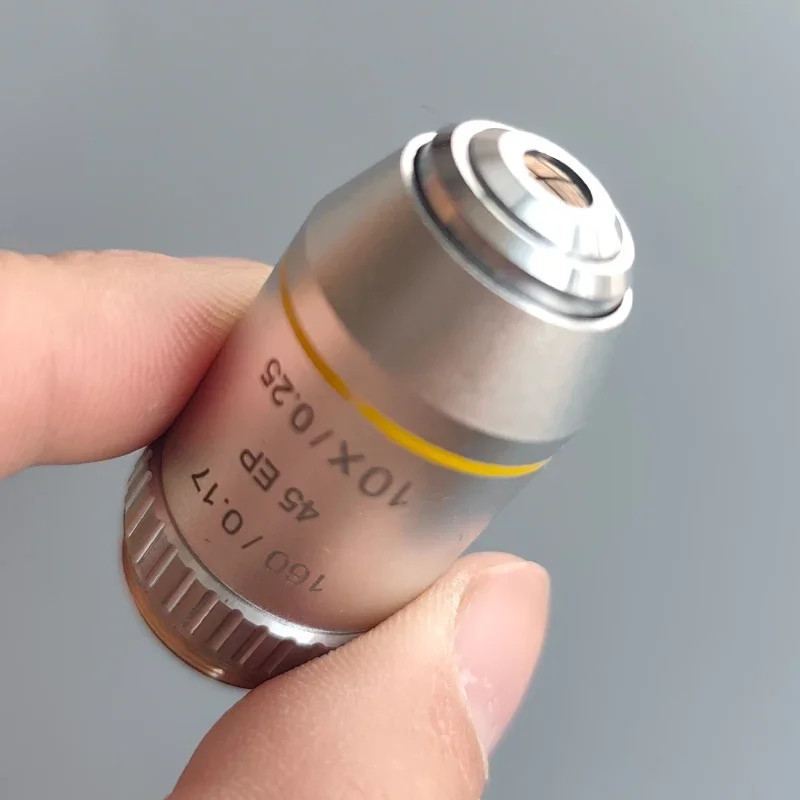 Semi-plan Achromatic Objective Lens 195 4X/10X/20X/40X/60X/100X 160/0.17 45EP