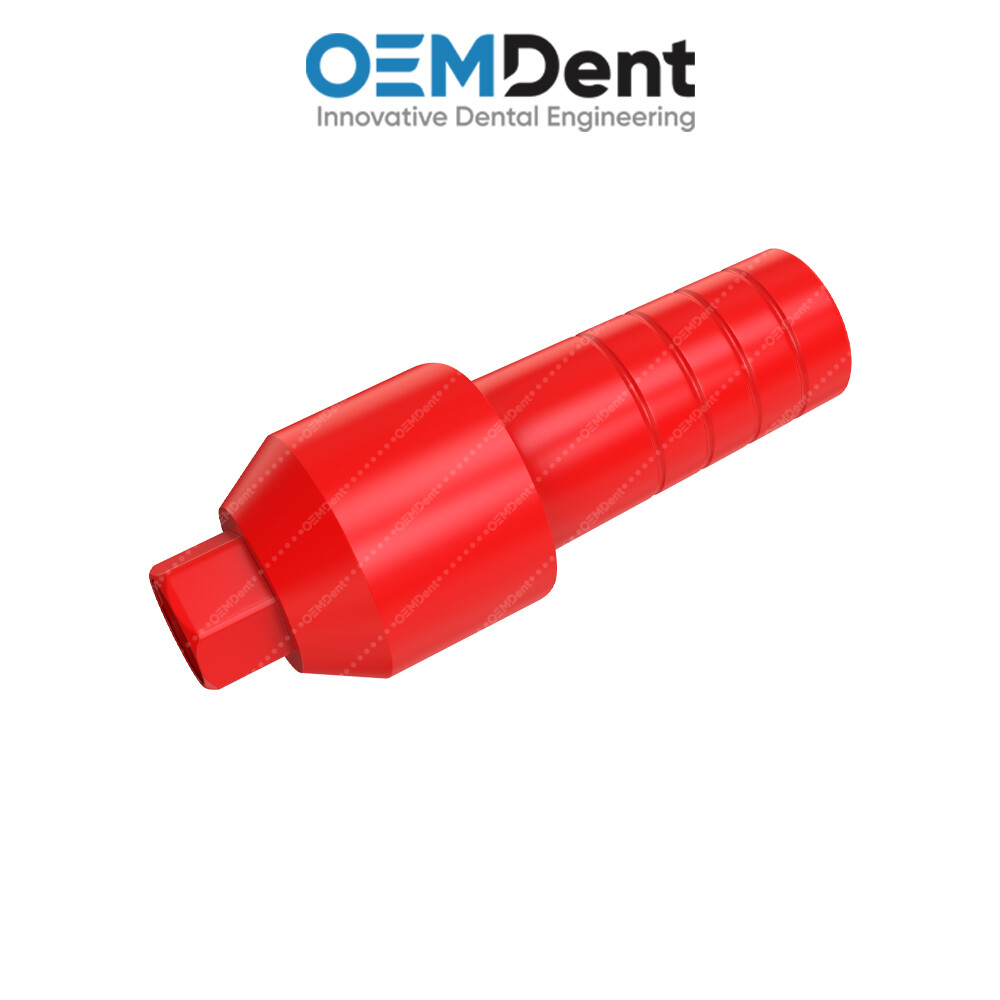 Straight Anatomic Fully Castable Abutment – AB Dent® Hexagon 2.42mm Compatible