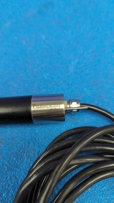 Mectron Piezosurgery Plus Handpiece REF 03120243 Ultrasonic Bone Surgery Black