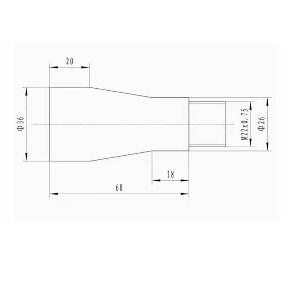 532nm 632.8nm 808nm 915nm 1064nm Laser Beam Expander-A Type