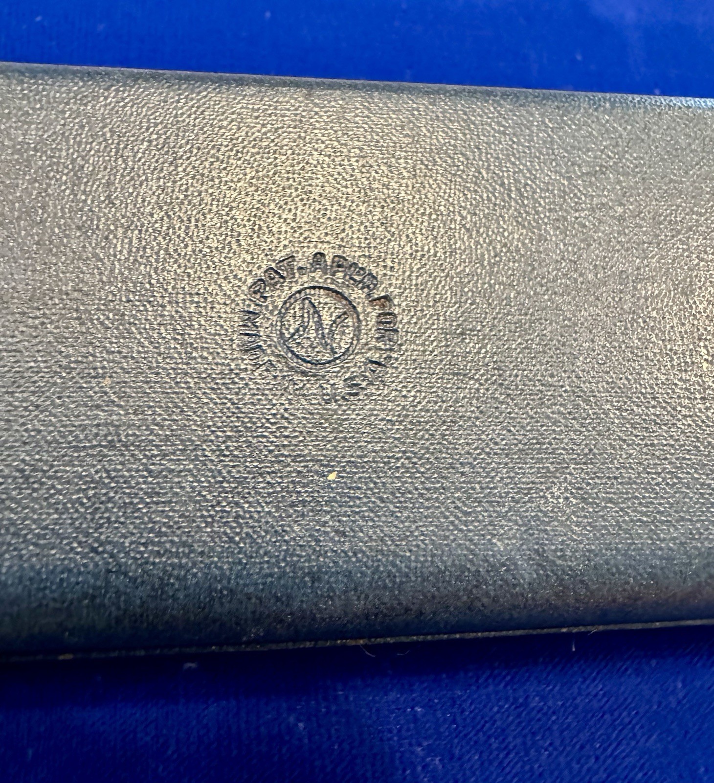 Vintage Surgical Knife Pair Two Sizes in Waterman’s Presentation Case Unmarked