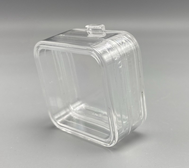 10/90pcs Denture Teeth Case Membrane Container Hinged Jewelry Crown Display Box