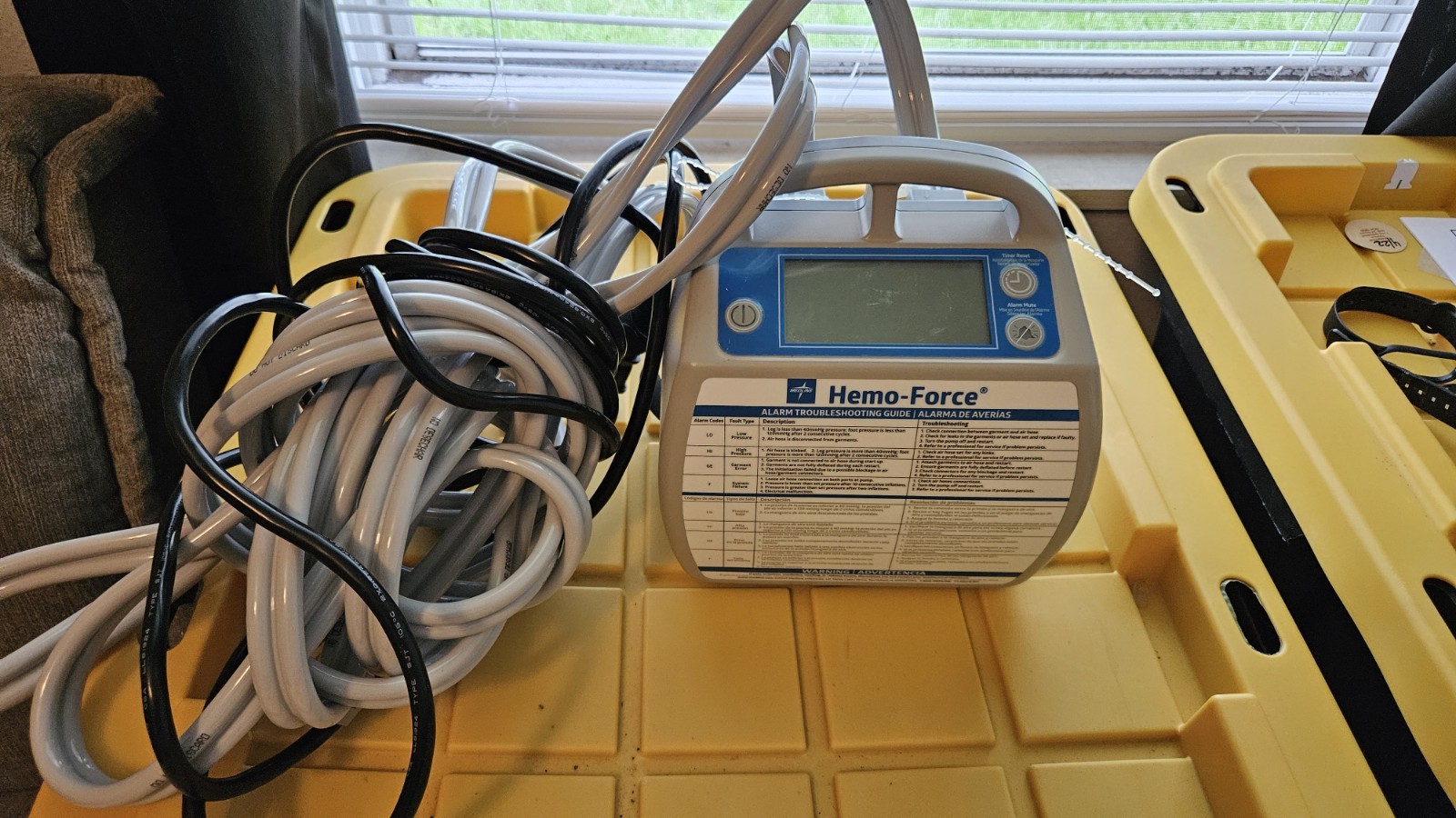 *3* Medline Hemo-Force Compression Therapy DVT Pump Portable Audible Alarm x3.
