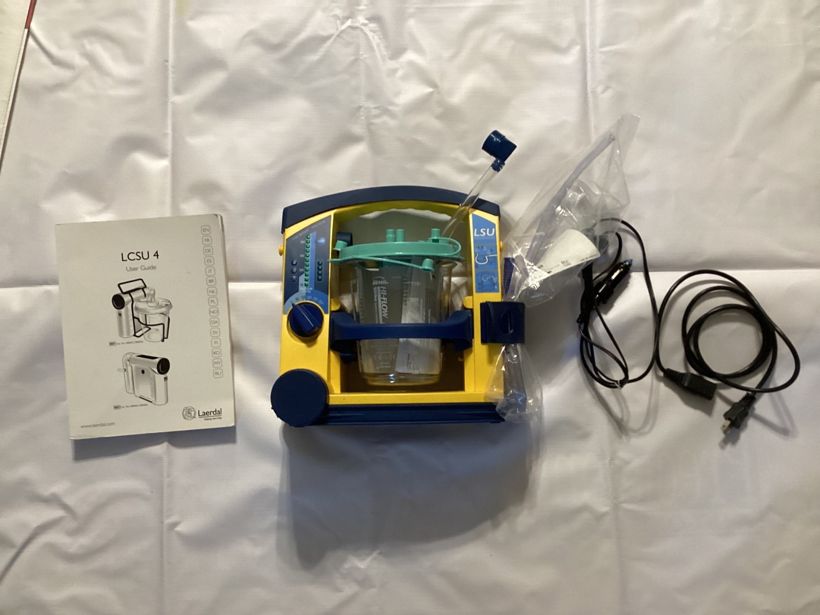 Laerdal Suction Unit LCSU 4 -800 ml with reusable canister