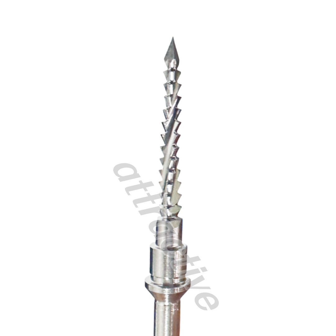 Dental Cross Cutter Drill Implant Bone Cut Debris Blade Fit Lindemann Point Head