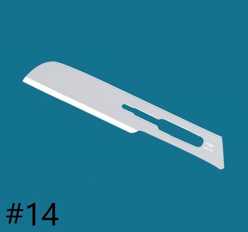 Sterile Surgical Carbon Steel Blades Scalpel Sterile Carbon Steel Surgical Blade