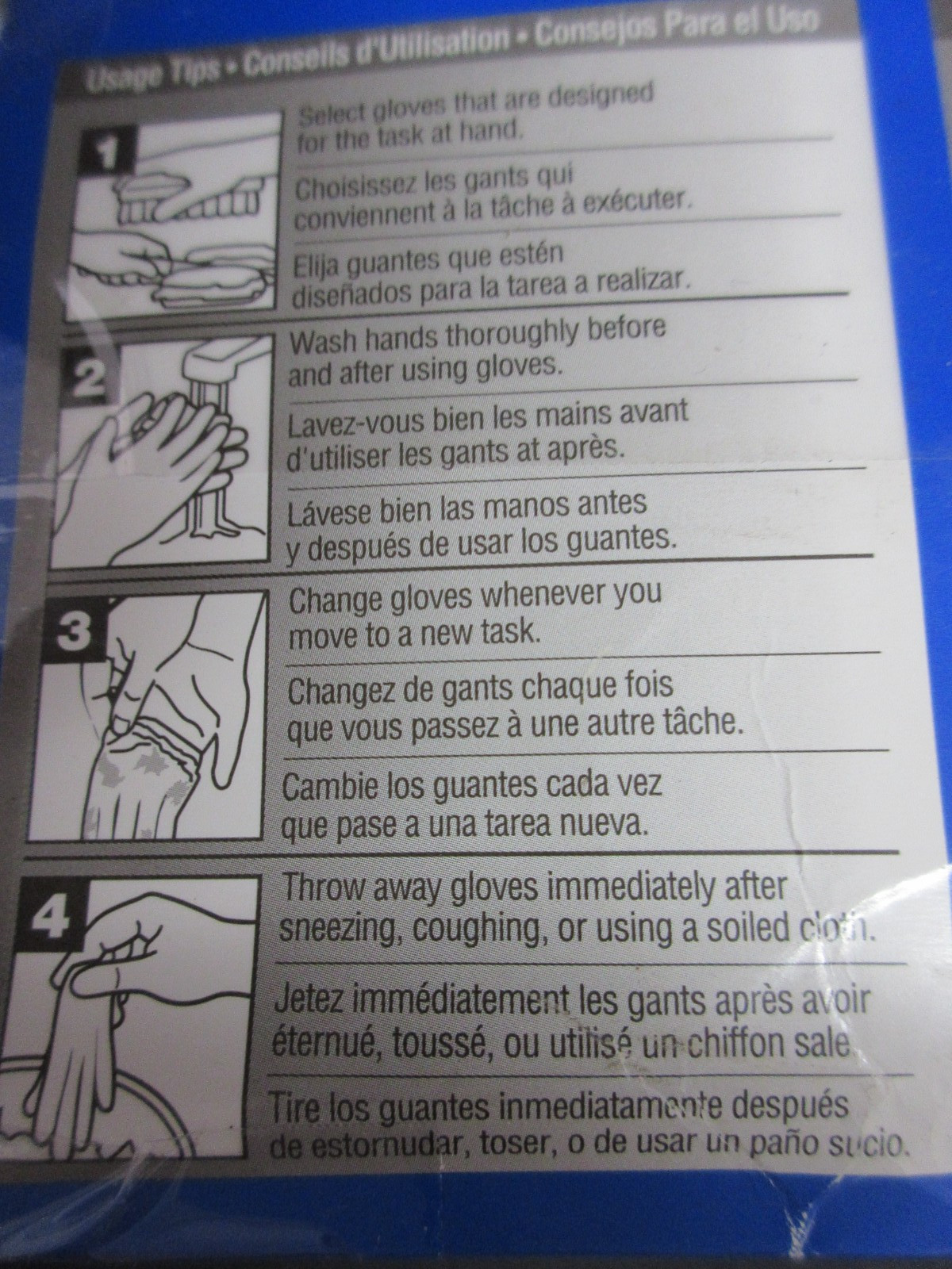 Prime Source Select Disposable Cast Poly FOOD USE Gloves – BOX of 200, Size XL