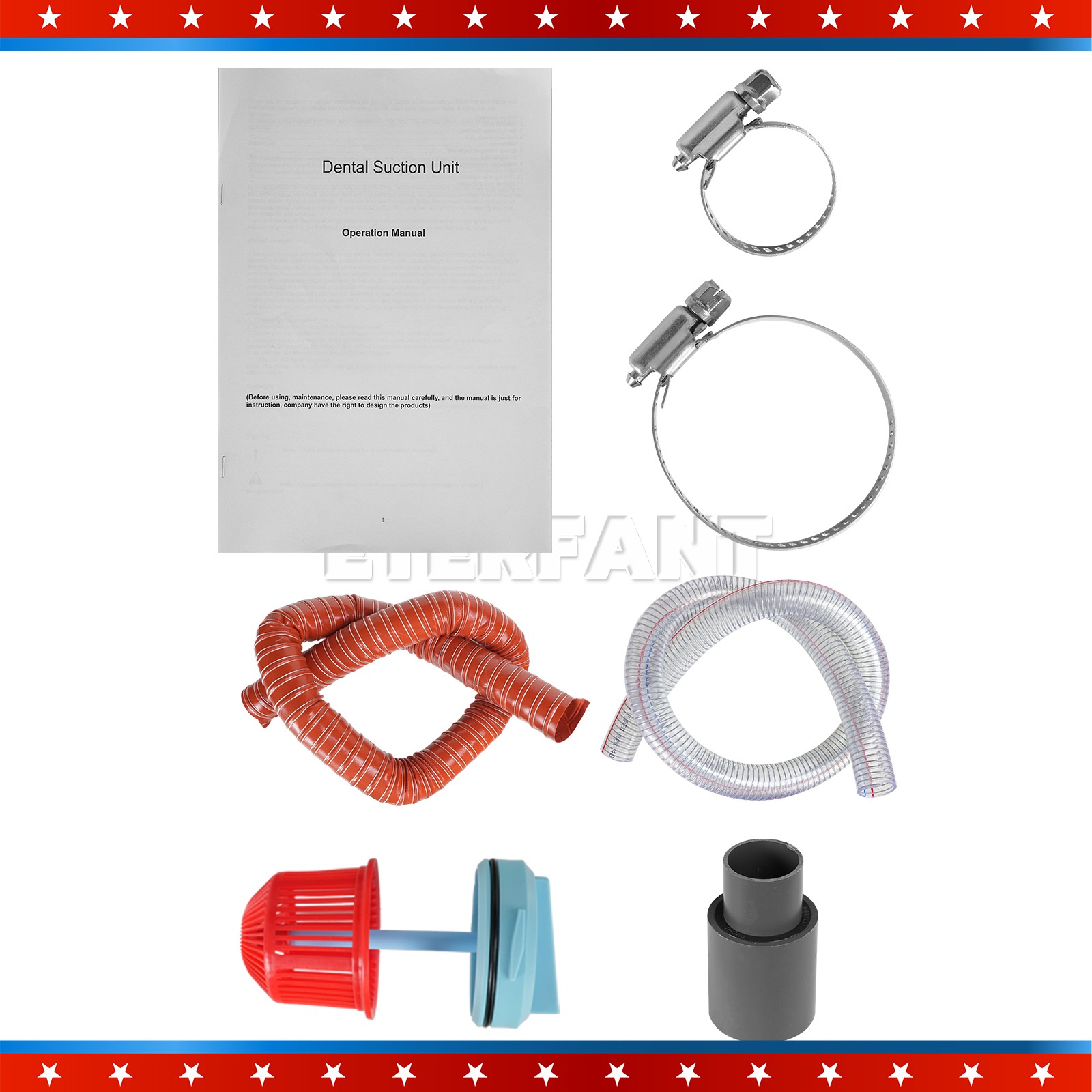 Dental Electric Suction Machine Vacuum System Semi-Dry Type Equipment 600L/min