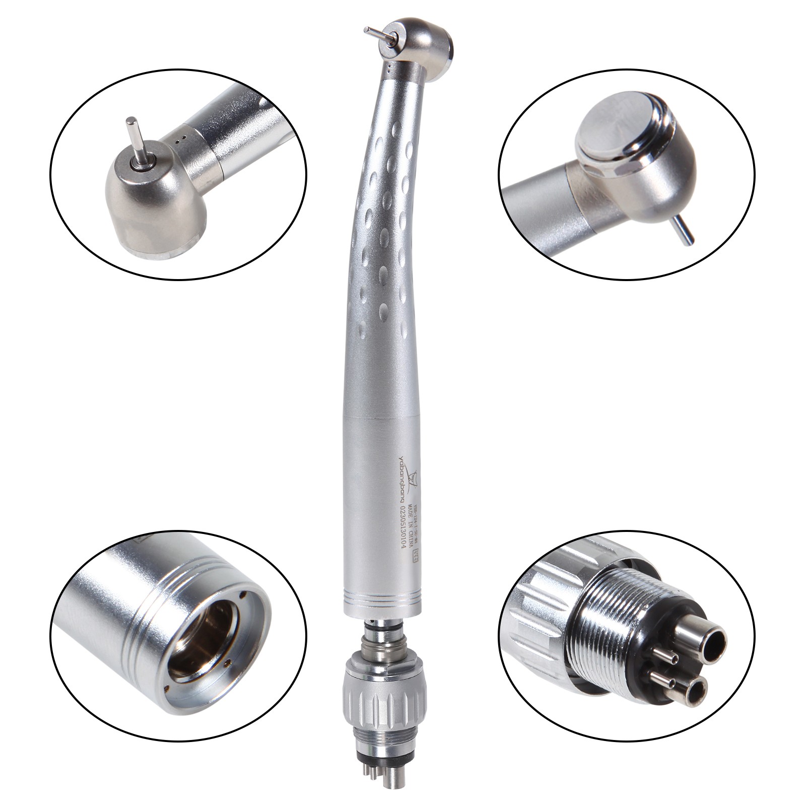 KAV Style Dental High Speed Turbine Big Head Handpiece 4H Quick Coupler Swivel