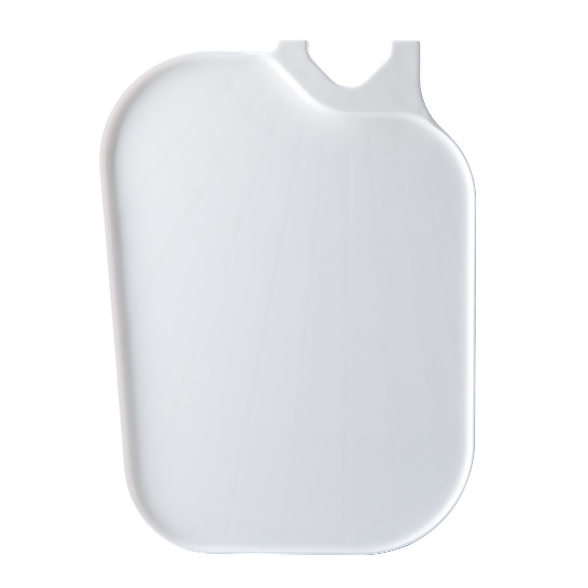 Dental Plastic Post Mounted Tray Table Chair Accessories for Dental Chair White