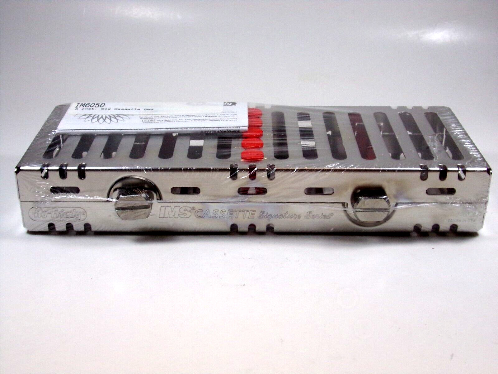 IMS Signature Cassette 5 Instruments Red IM6050 HU FRIEDY