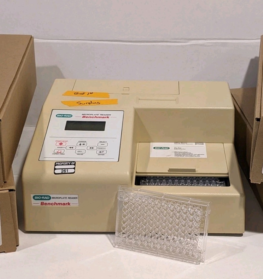 Bio-Rad Benchmark Microplate Read Description