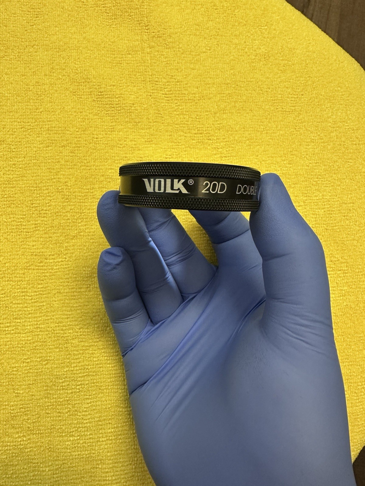 READ DESCRIPTION Volk 20D Double Aspheric Indirect Ophthalmoscope Lens.