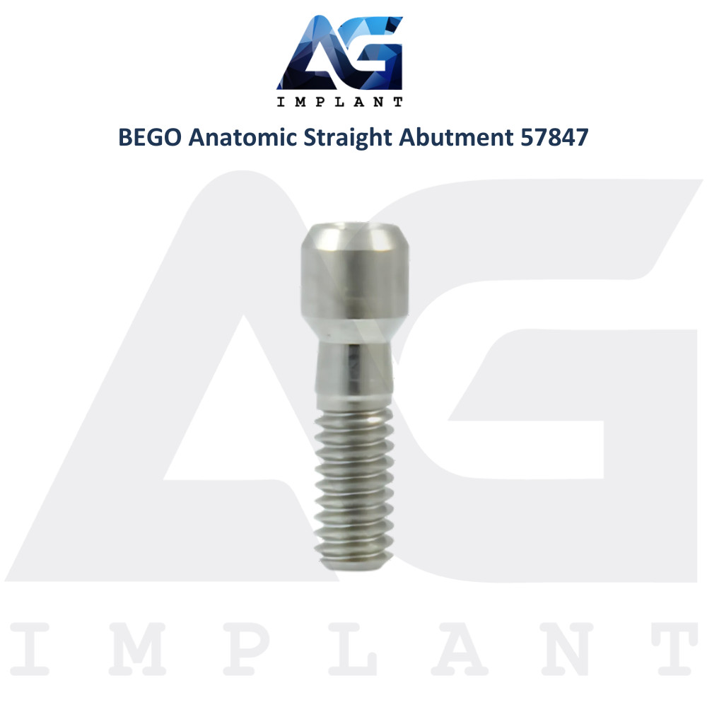 5 Anatomic Straight Prosthetics Compatible with BEGO® Ø4.3mm – 57847 Dental