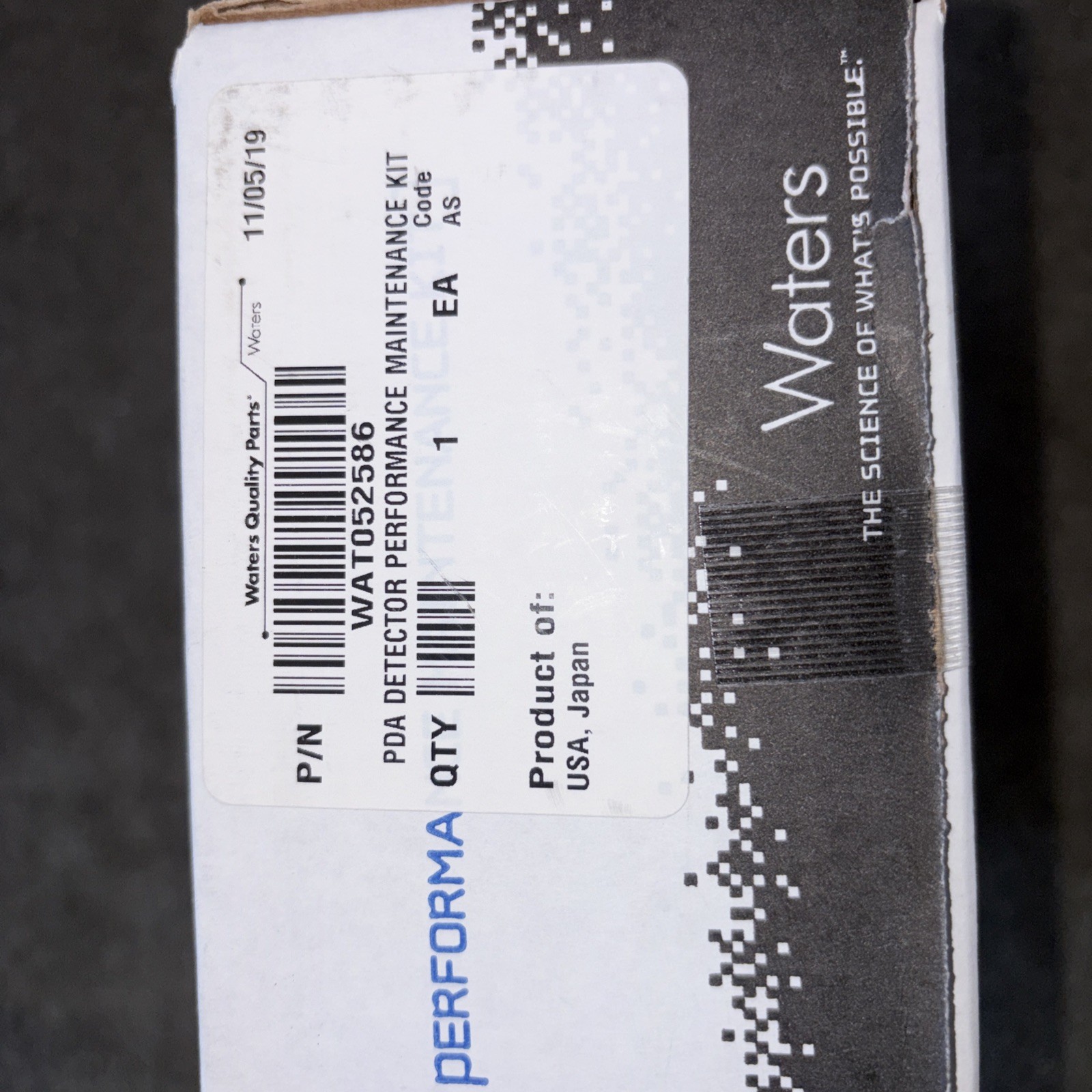 Waters – PDA DETECTOR PM KIT – PN – WAT052586