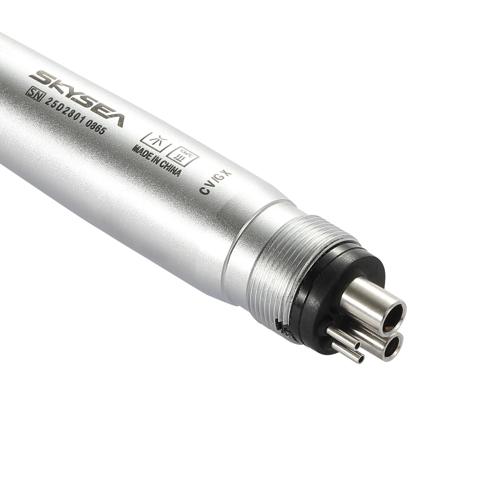 1-5 SKYSEA Dental High Speed Handpiece Big Head Push Button Type 4Hole FG 1.60mm