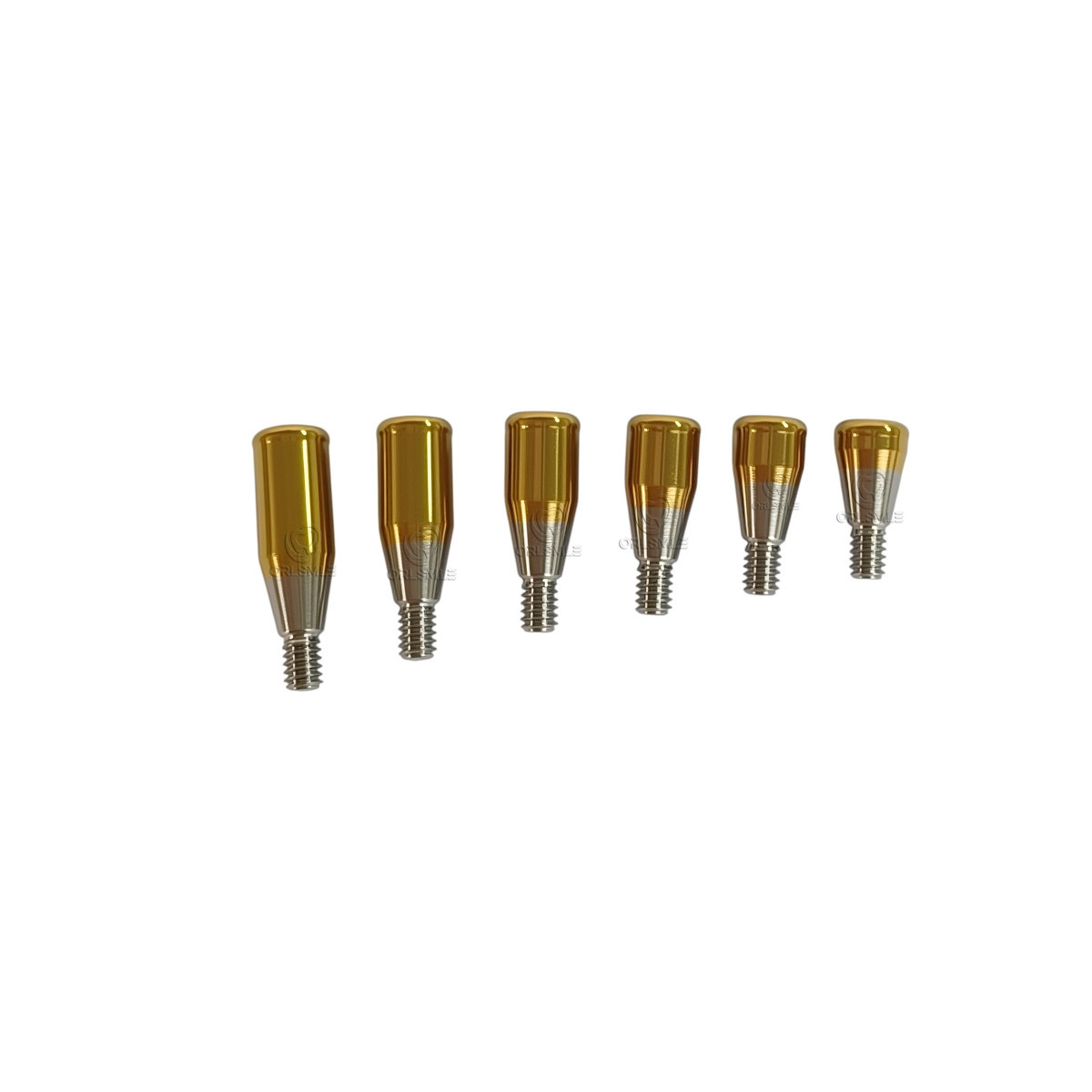 0° straight Locator abutment & Standard males caps fit to Dentis GH1-6