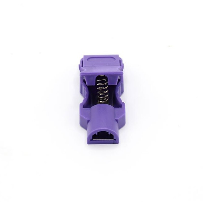 10pcs Universal EKG ECG Electrode Alligator Clip, Banana 4.0mm to Tab Adapter