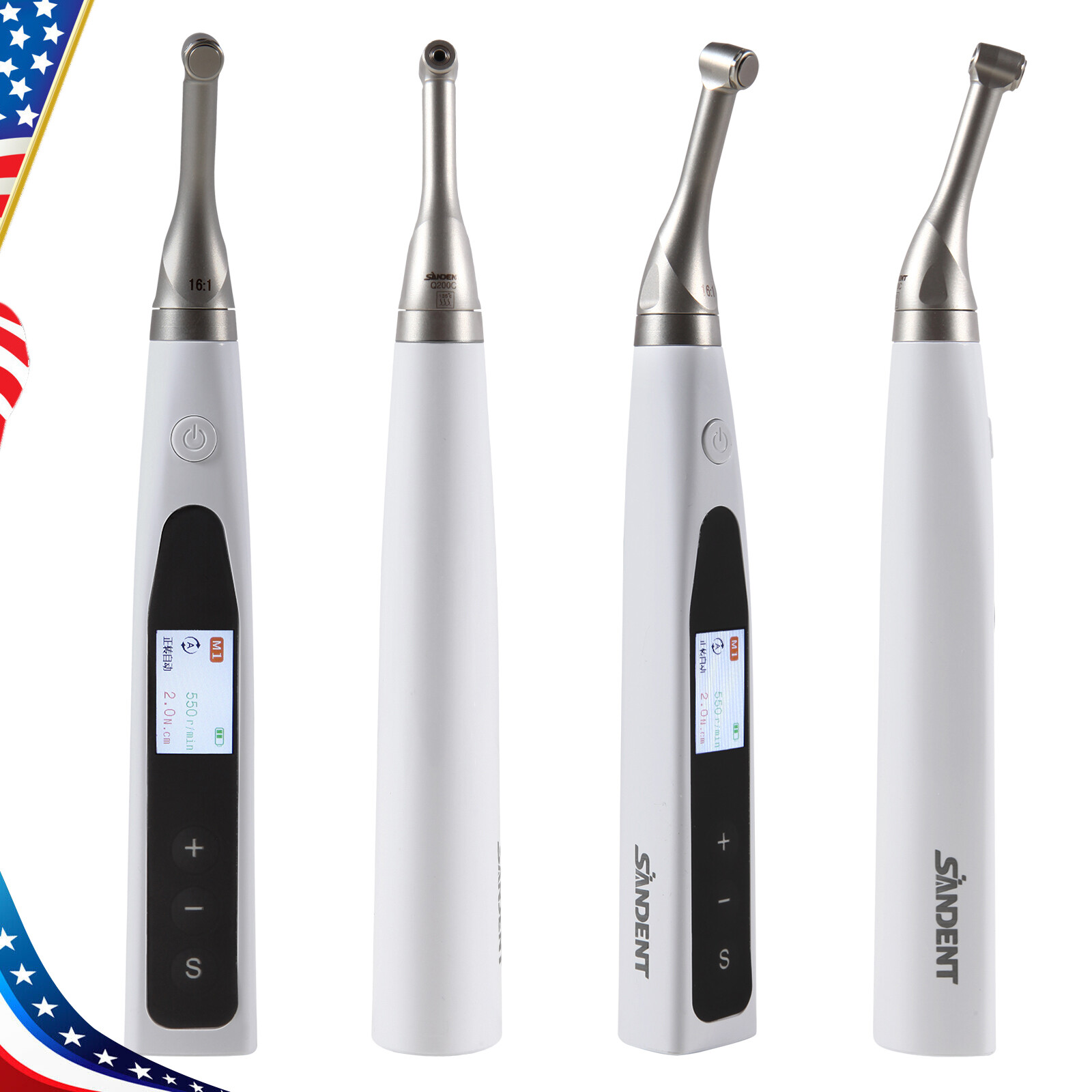 2 in 1 Wireless Dental Endo Motor Reciprocating with Built in Apex Locator LED