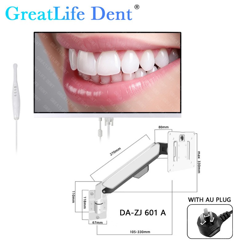 US Stock Dental 24Inch High-Definition Digital SONY CCD Monitor Intraoral Camera