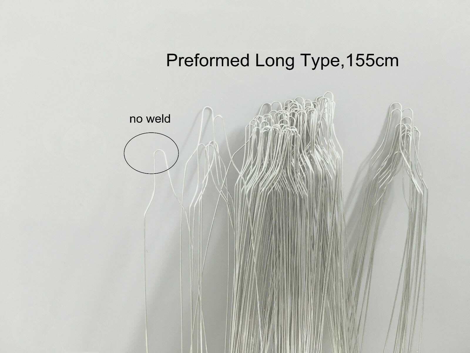 Dental SS Orthodontic Preformed Ligatures Wires 008/010/012 Long-155mm