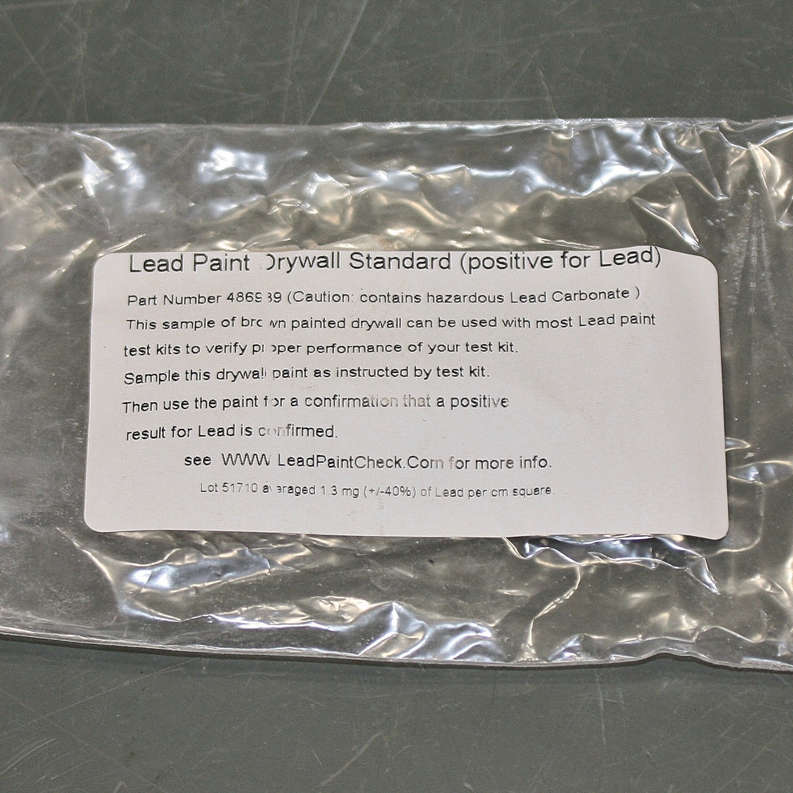 EXPIRED 05/2025 – (50) Industrial Test Systems Lead Paint Test Kits 487925-V