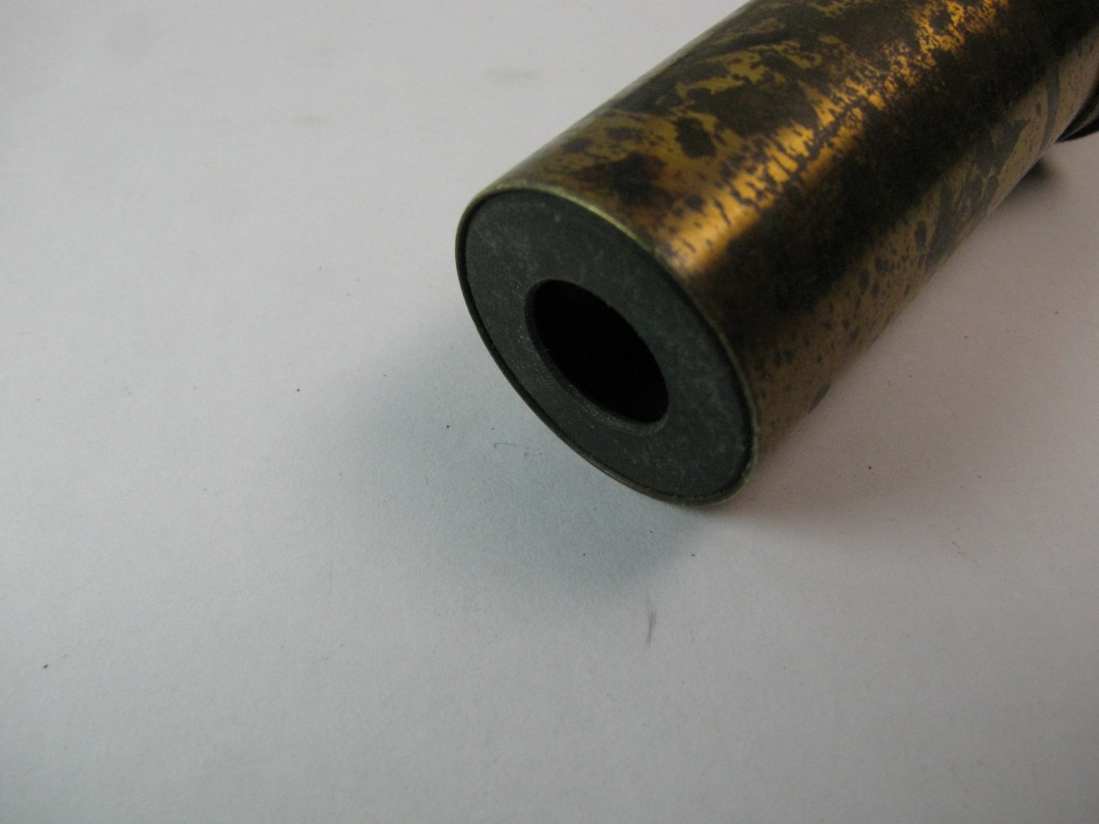 ANTIQUE BRASS RARE UK LONDON TUBUS OCULAR MICROSCOPE