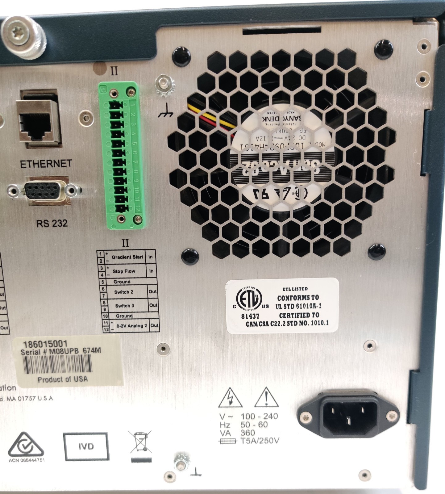 Waters Acquity UPLC Binary Solvent Manager UPB 186015001 Tested Ready Status