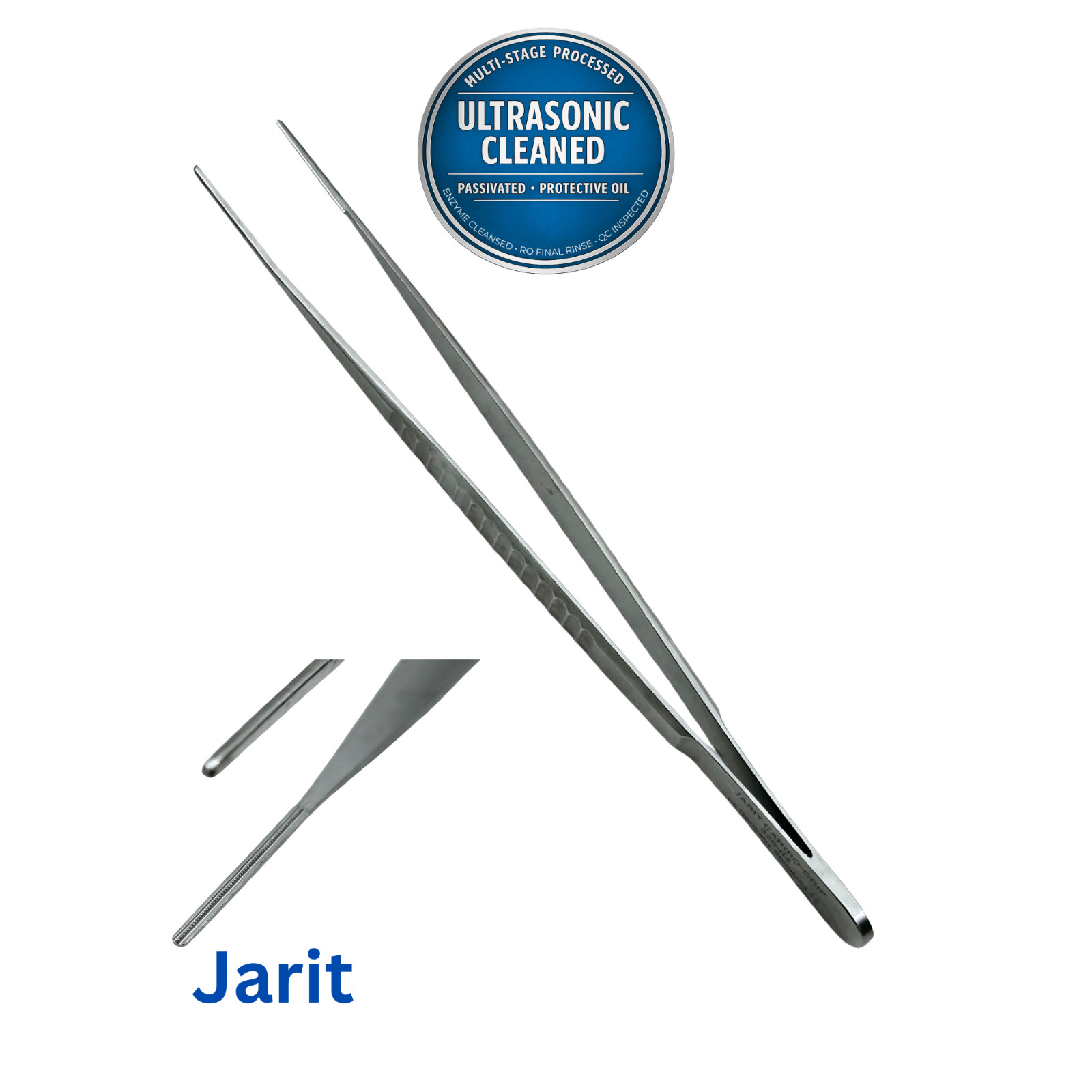 Jarit 320-114 DeBakey-Diethrich Coronary Artery Forceps, Delicate 1.2 mm, 210 mm