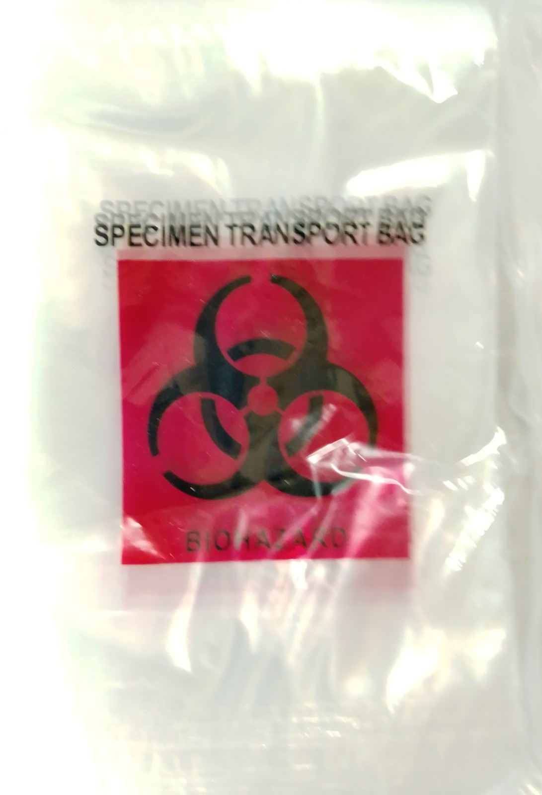 1000-Pack Biohazard Bags 6″x9″ Econo-Zip Specimen Transport Bag