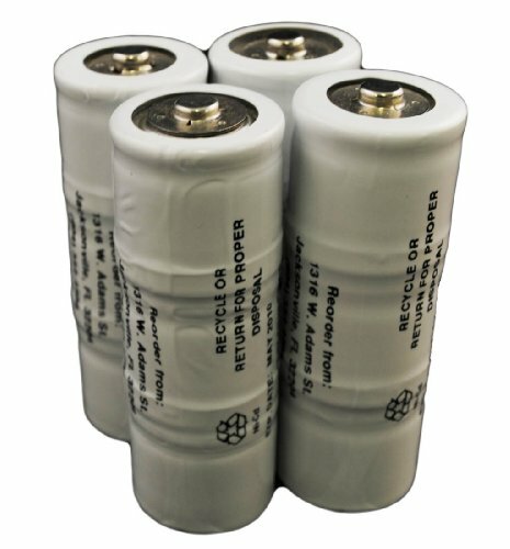 (4) 72300 3.5 VOLT BATTERY FOR WELCH ALLYN 1375 MAH