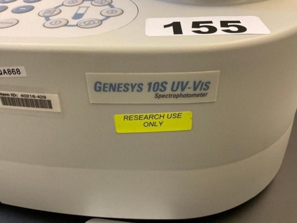 Thermo Fisher Scientific Genesys 10S UV-Vis Spectrophotometer G10S Laboratory