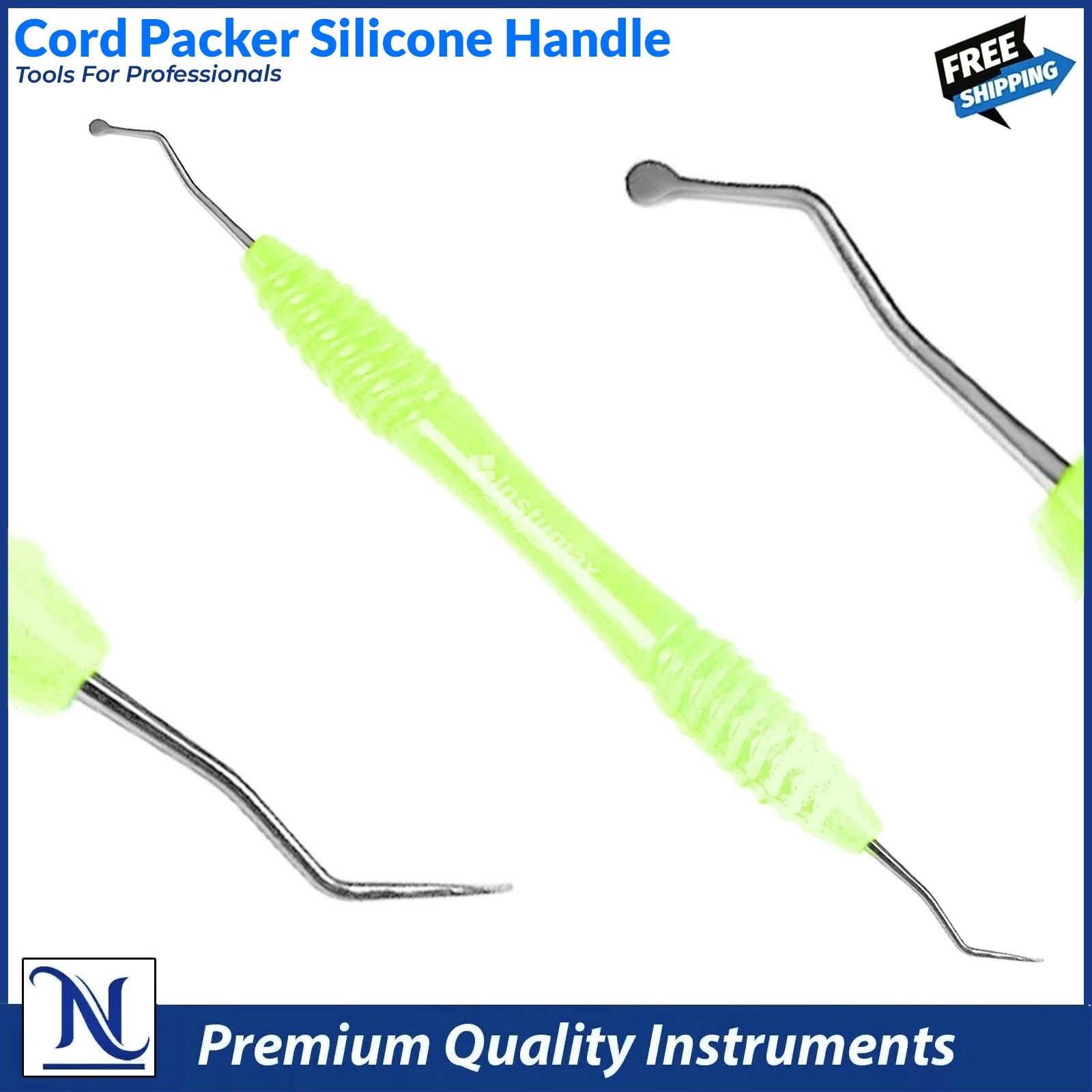 Gingival Retraction Cord Packer Dental Instrument Dentist Gum Retractor Tool