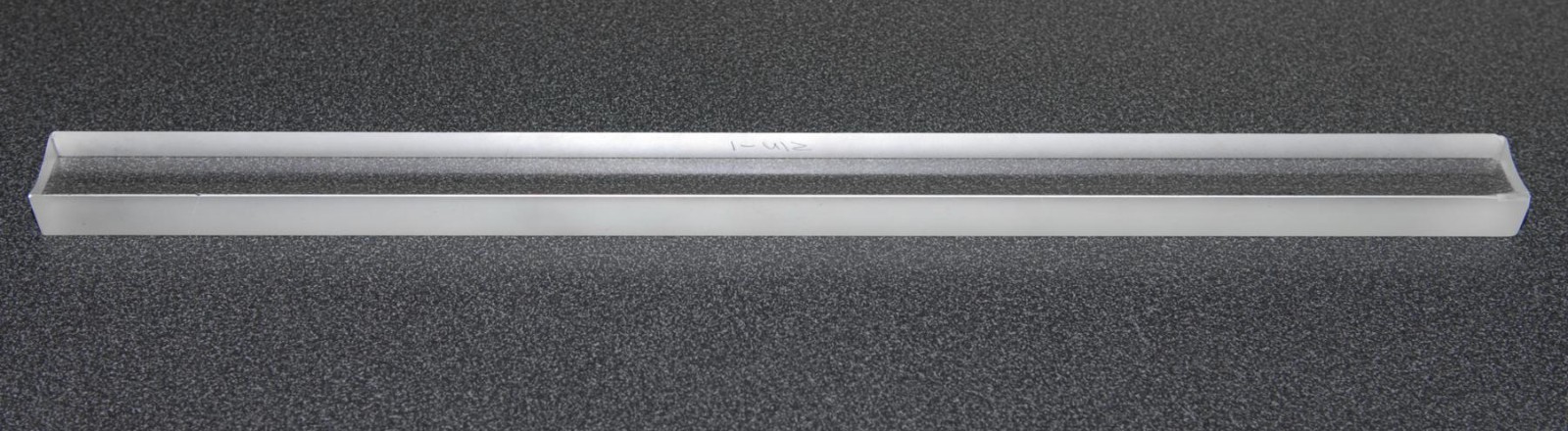 VERY LONG (16.75″) CYLINDRICAL PLANO CONCAVE LENS, MgF2 Coating
