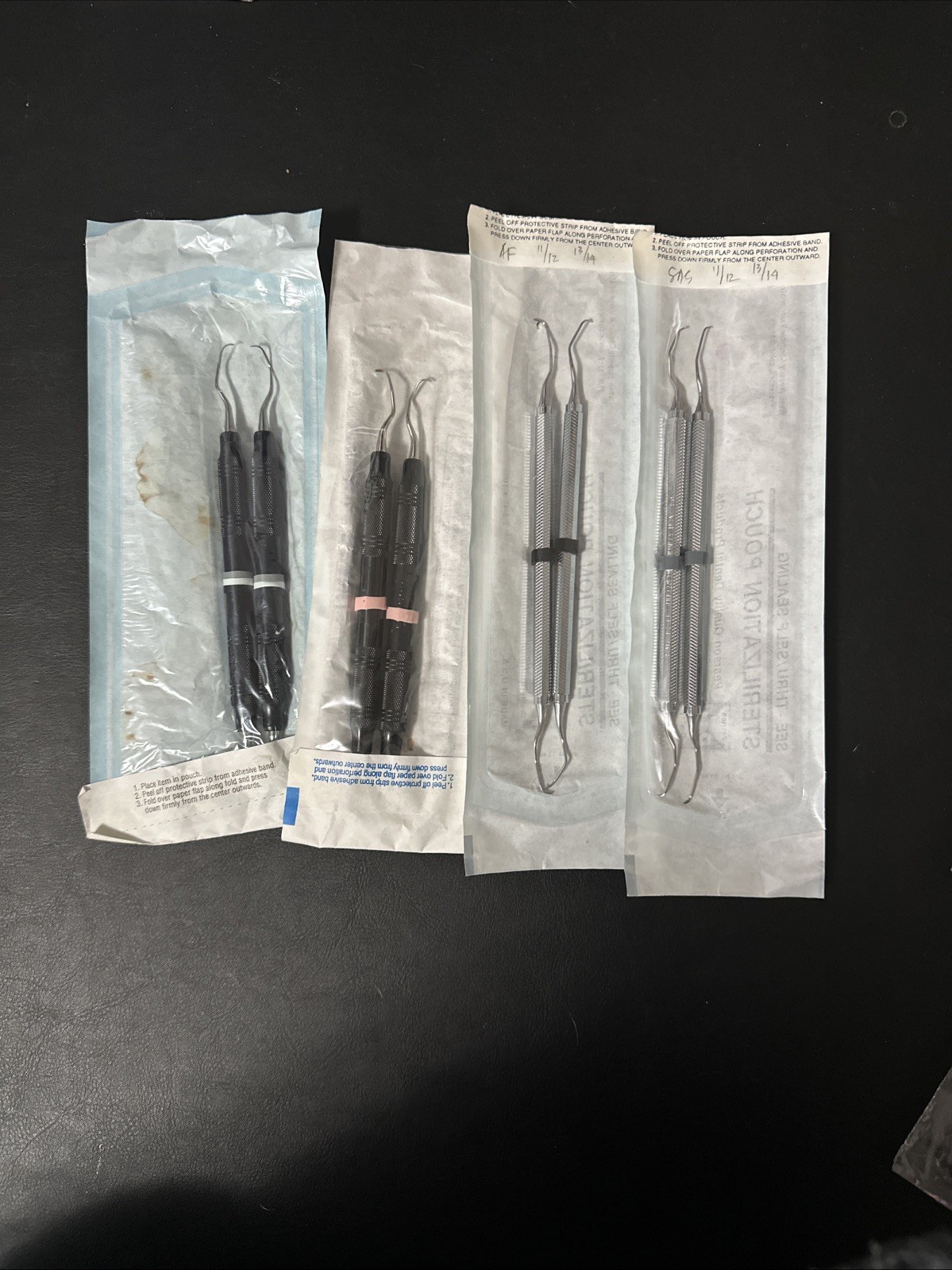 Lot Of 8 Hu Friedy & American Eagle Dental Gracey & Mini Gracey Curettes