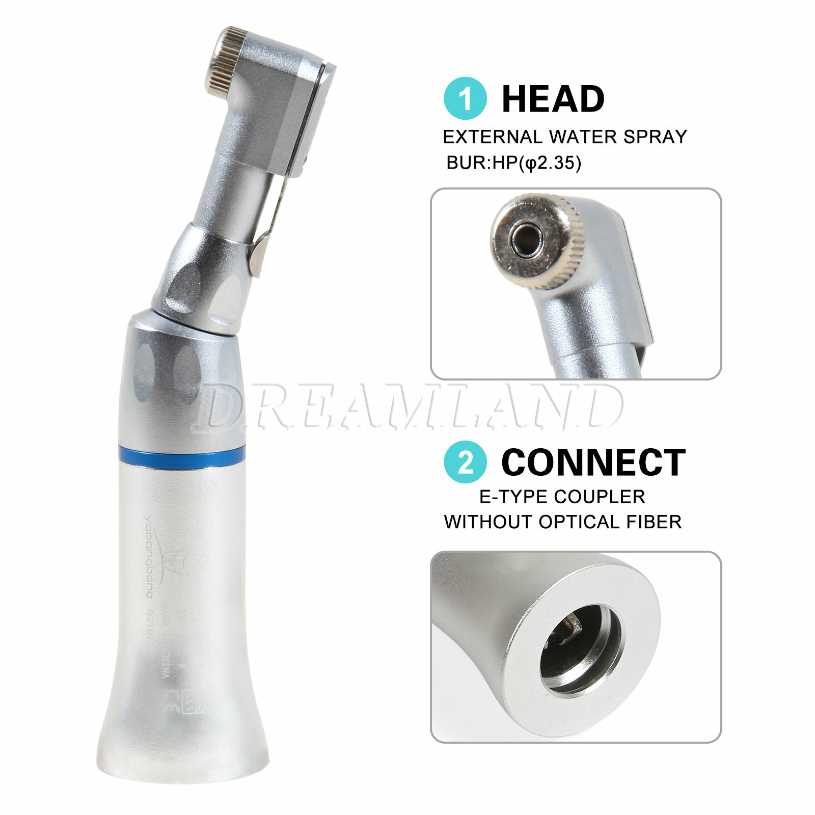 1-5 * Dental Slow Low Speed Contra Angle Handpiece E-type Latch Wrench EP USA