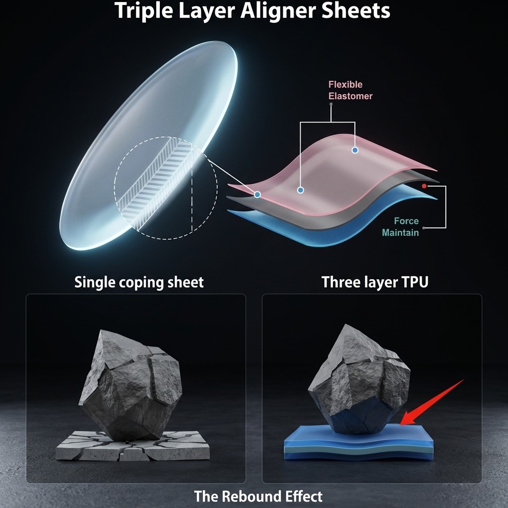 UU Ortho TriAlign Pro Multi-Layer Aligner Sheets – Round (Pack of 10)