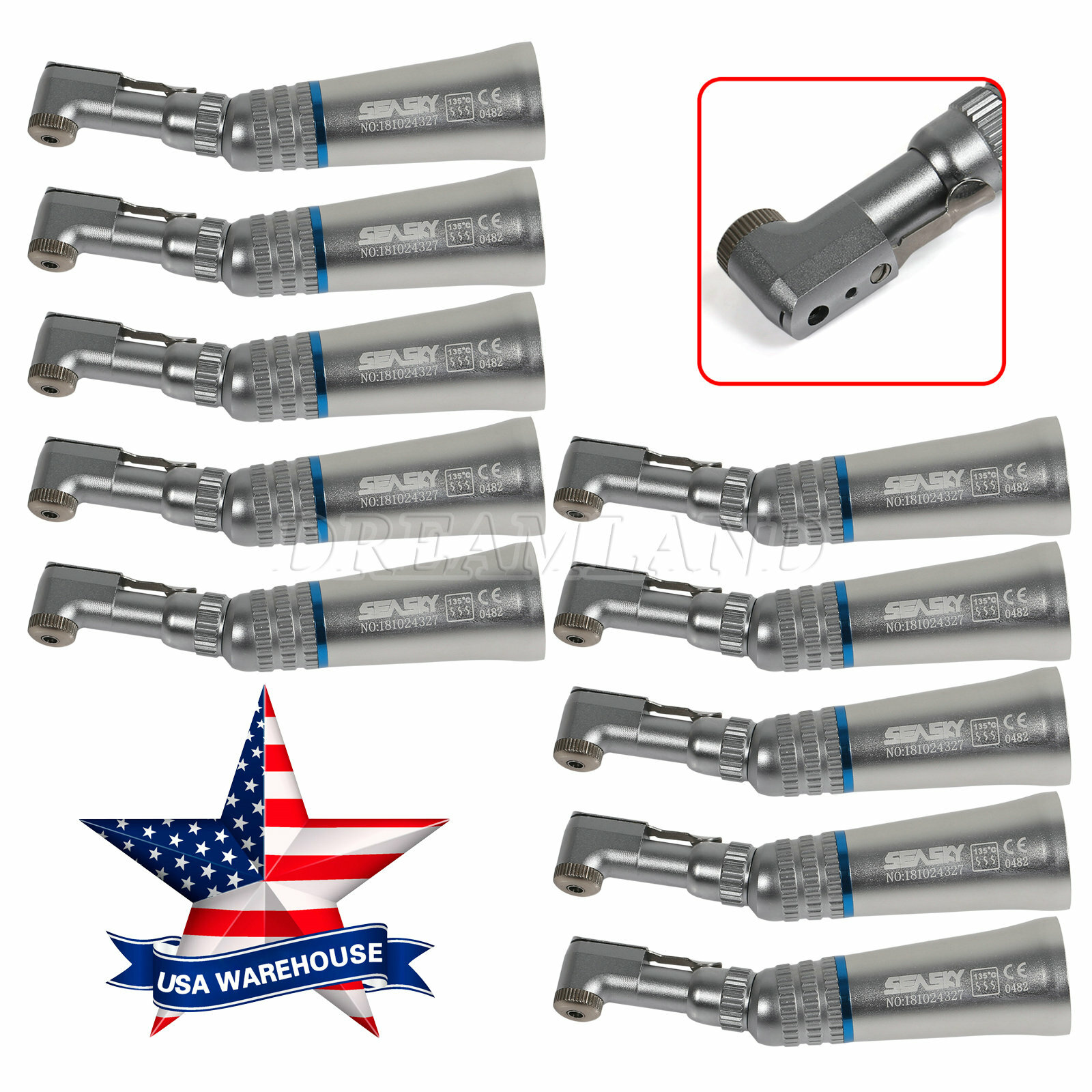 NSK Style Dental Contra Angle Slow Speed Handpiece Latch Wrench CA 2.35mm ILu