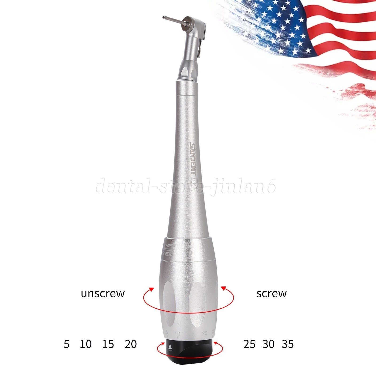 Dental Universal Implant Torque Wrench Handpiece Torque Wrench 16pcs Driver USA