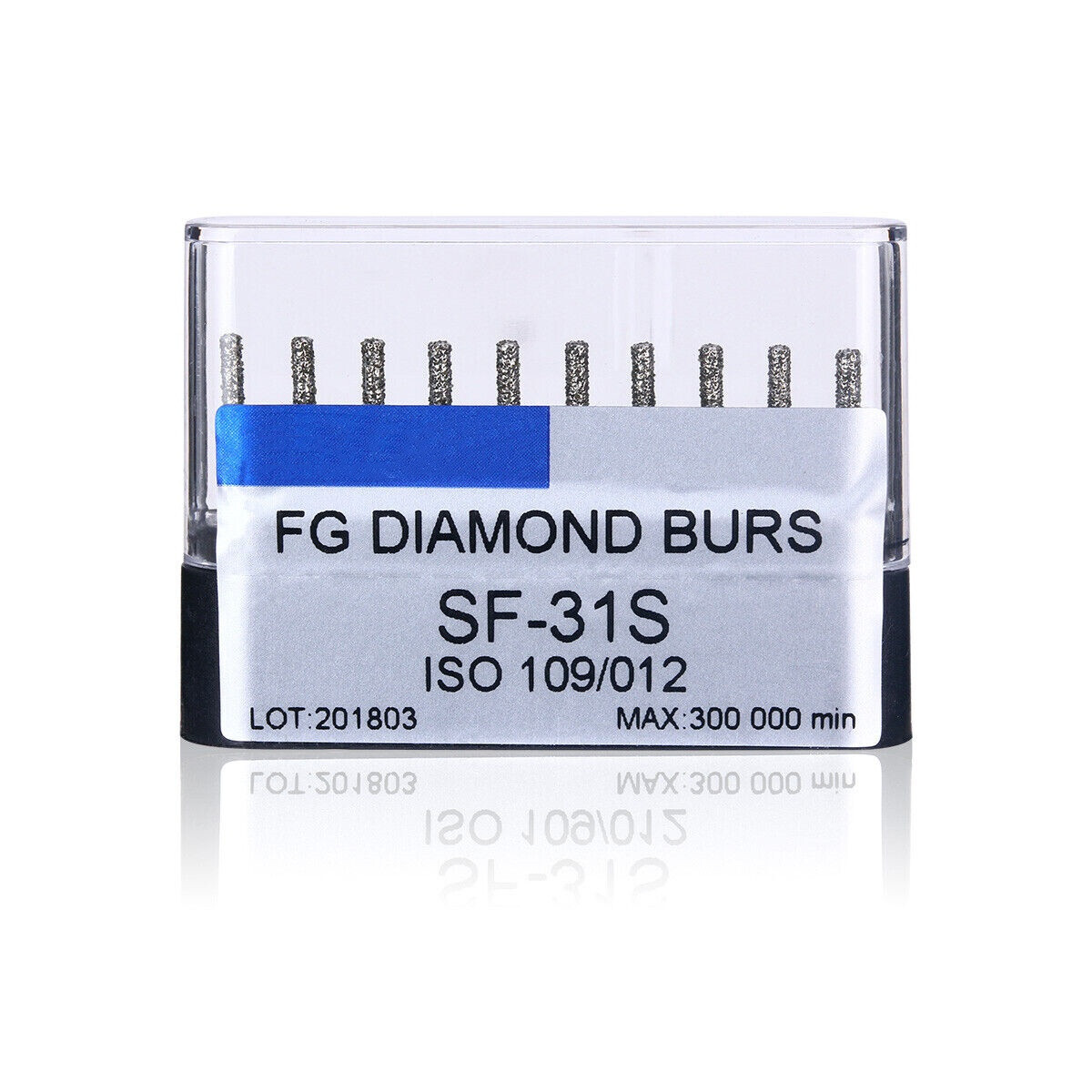 10Pcs/Box Dental Super Coarse Diamond Burs FG Drills for High Speed Handpiece