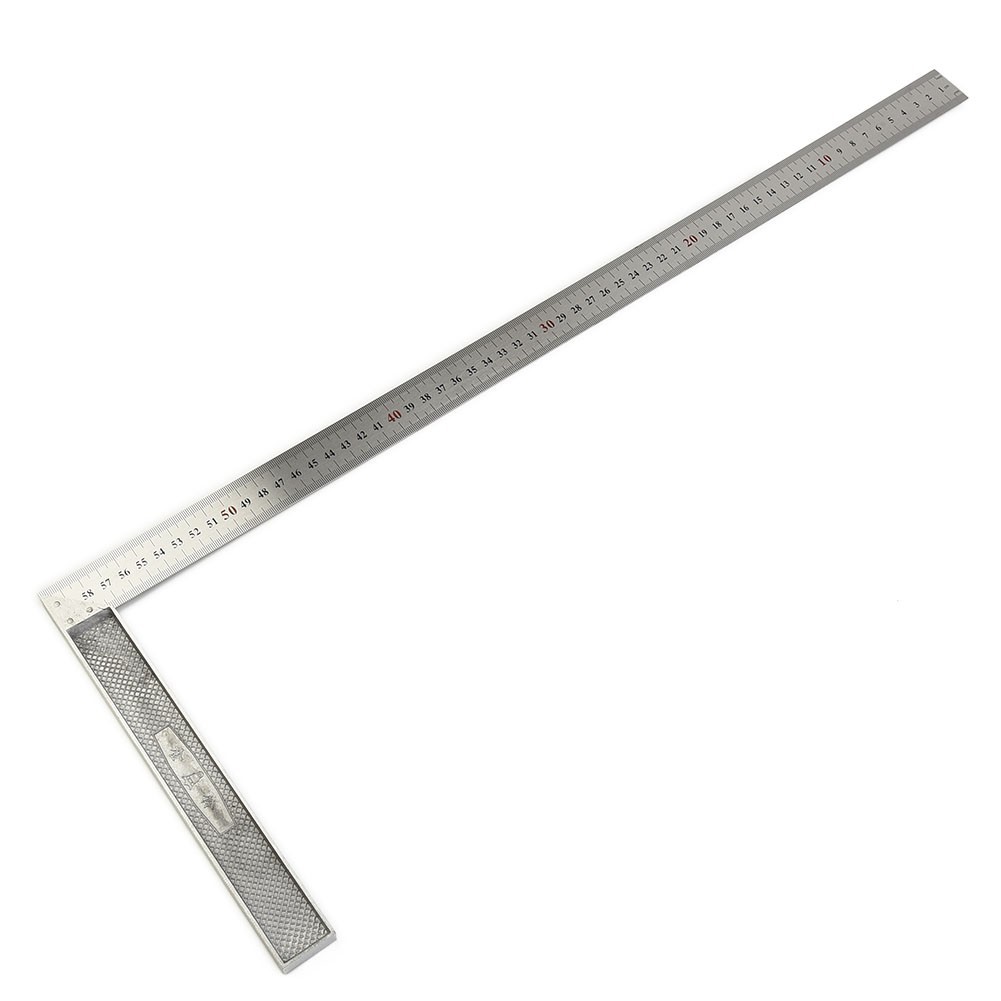 Heavy Duty 250mm Carpenter Ruler L Shape Angle Square Ruler for Carpentry
