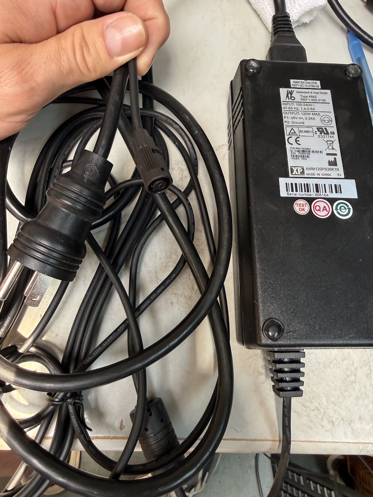 KaVo Kaltenbach Voigt Type 4882 Power Supply REF 1.005.0120 36V 120W Med. Grade