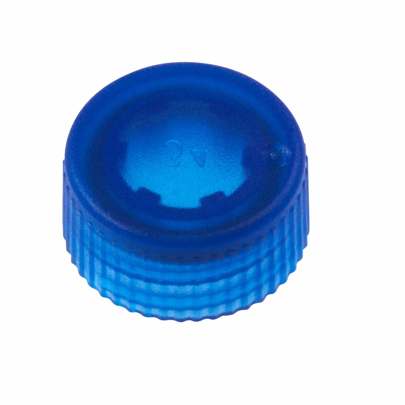 CELLTREAT CAP ONLY ,Screw Top Micro Tube Cap,O-Ring,Translucent, Blue #230842B