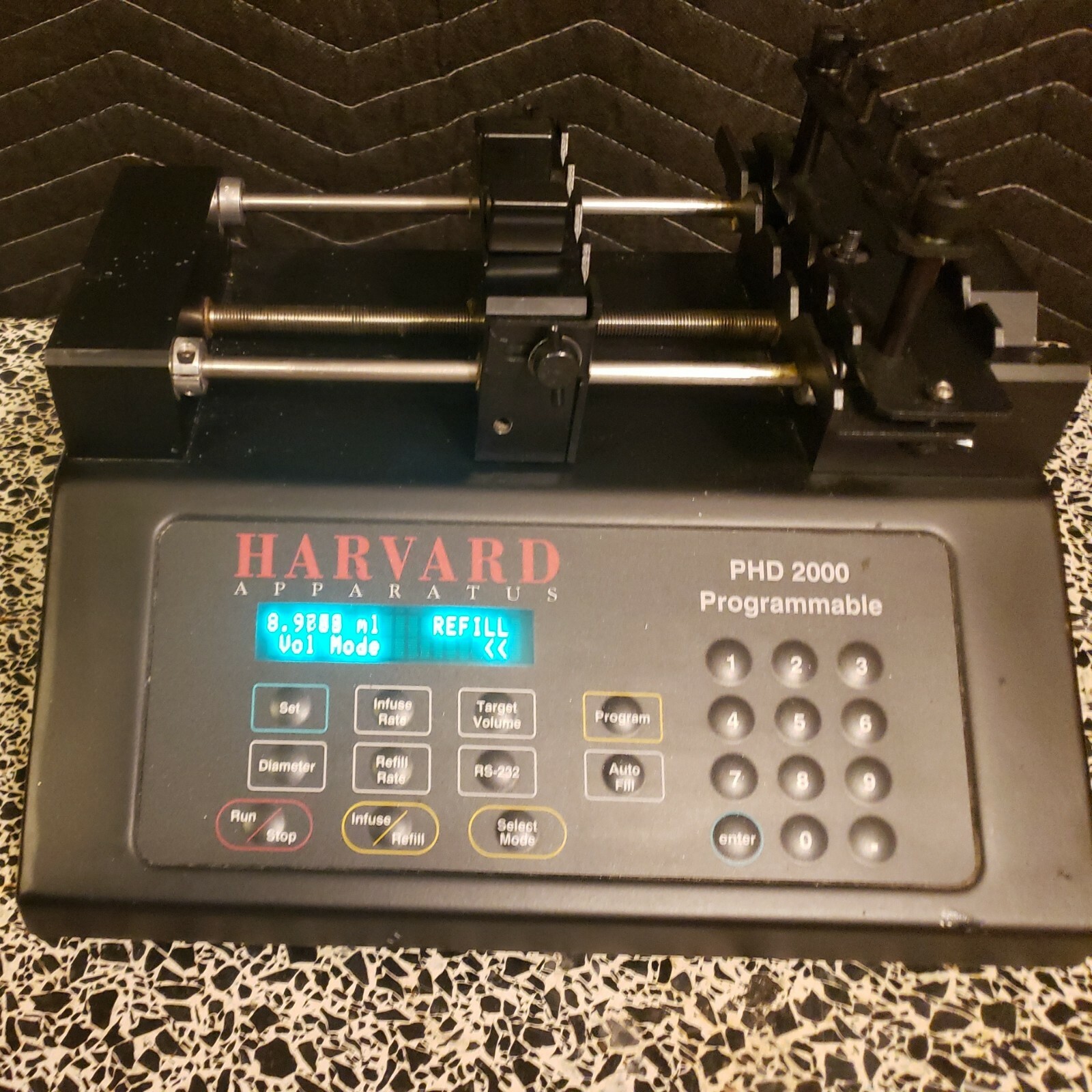 Harvard Apparatus 70-2002 Programmable Syringe Pump w/4X Microdialsys Rack…