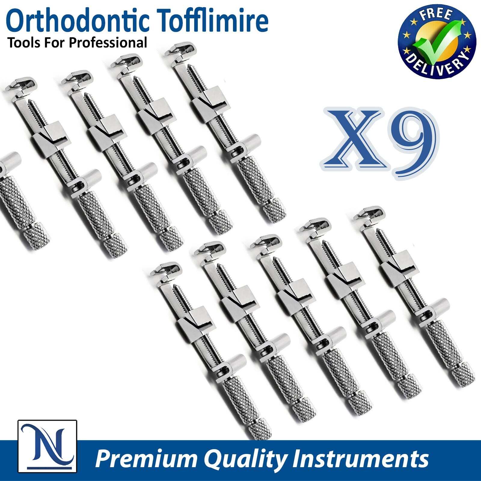 Tofflimire Matrix Retainer Universal Bands Dental Restorative Lab Instruments CE