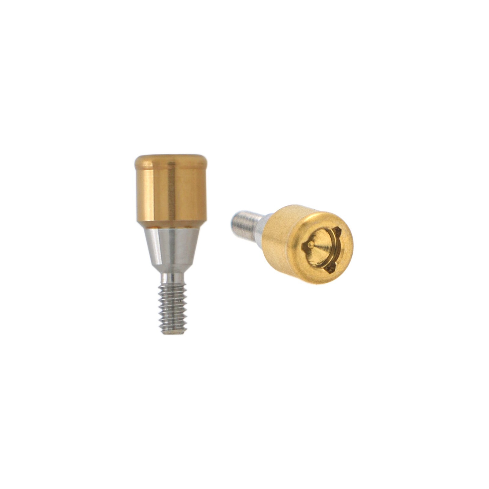 US Nobel Biocare NP-NA353 Abutment Set – 5 Grade Titanium, PEEK, Retention Caps
