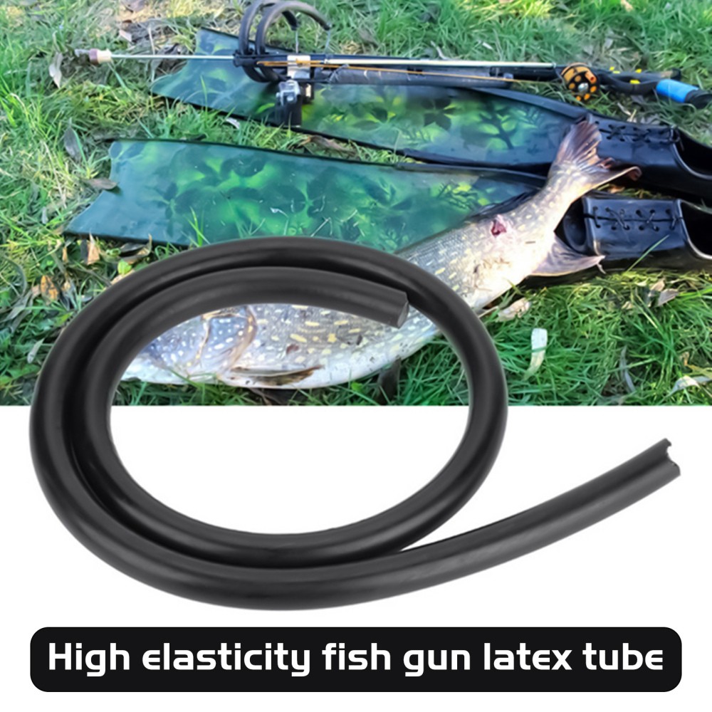 Latex Rubber Tubing Tube Fishing Gun Latex Stretch Elastic Tubing Hose