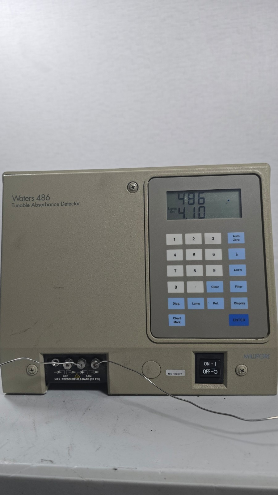 Waters 486 UV/Vis HPLC Detector Tunable Absorbance – Powers On – As-Is