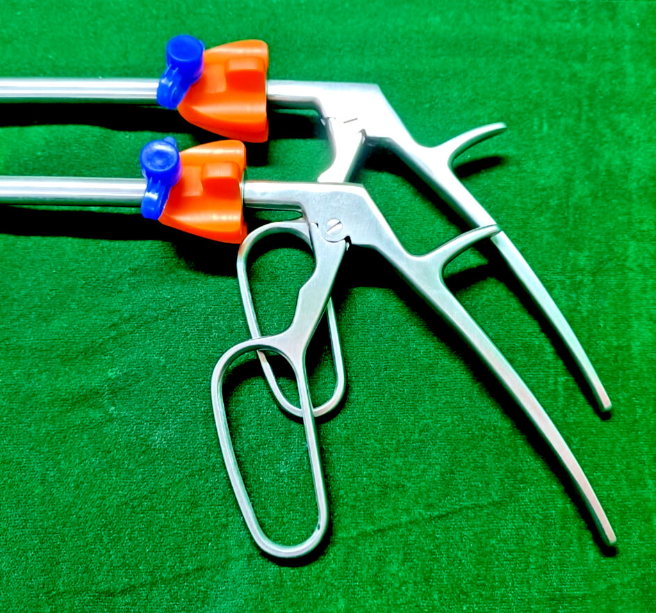 2pc Laparoscopic Clip Applicator Single Action LT 300/LT 400 Reusable Instrument