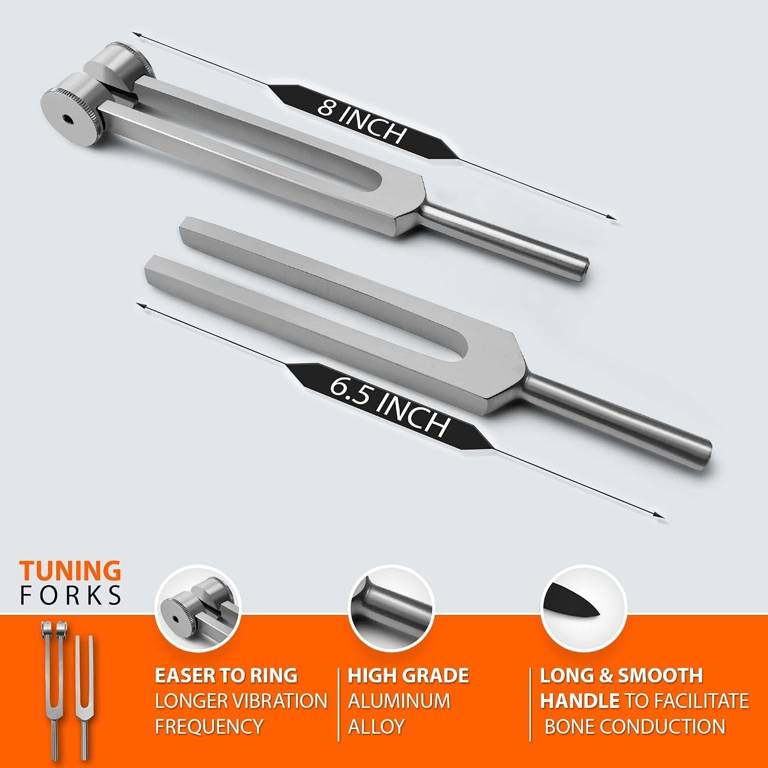 High-Quality Tuning Forks C128 C512 & Taylor Hammer: Essential Diagnostic Tools